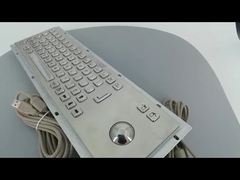 Information Kiosk Industrial Metal Keyboard Waterproof With USB Port