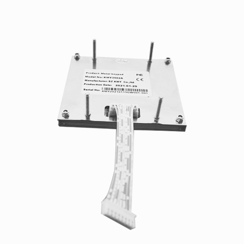 Quiosco de autoservicio robusto teclado numérico de metal de 16 teclas a prueba de agua para ambientes hostiles