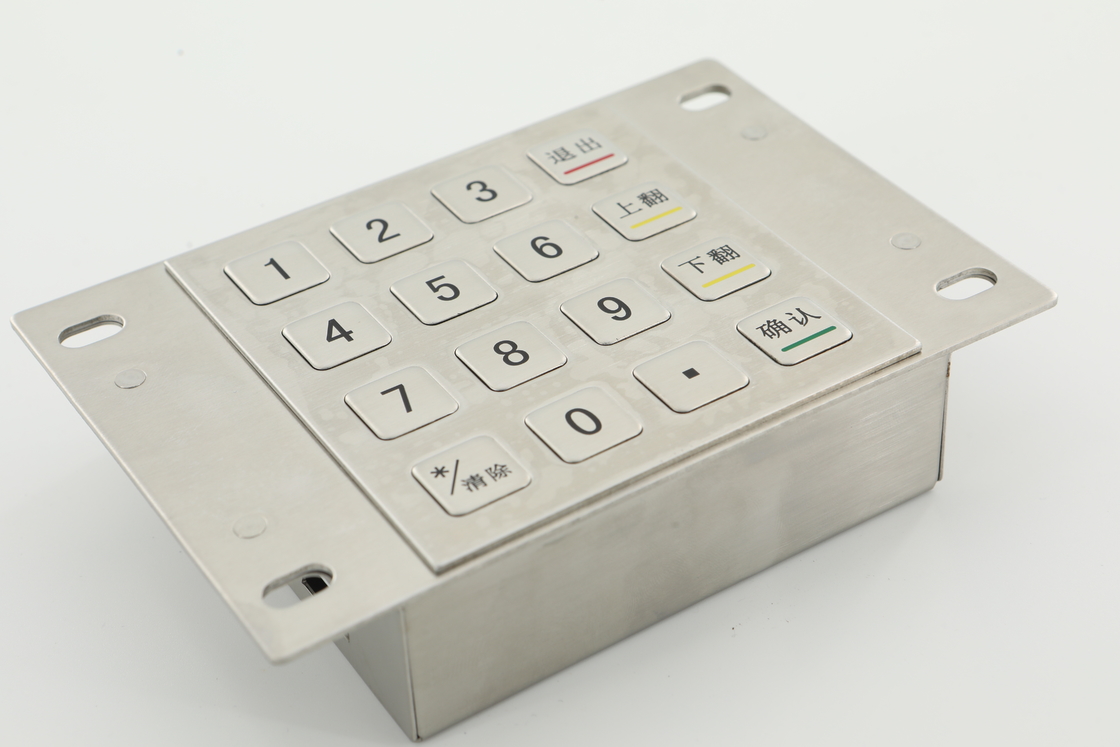 las teclas 3.6N cifraron el telclado numérico de la máquina del cajero automático del PCI 4,0 de las llaves numéricas de Pin Pad 10